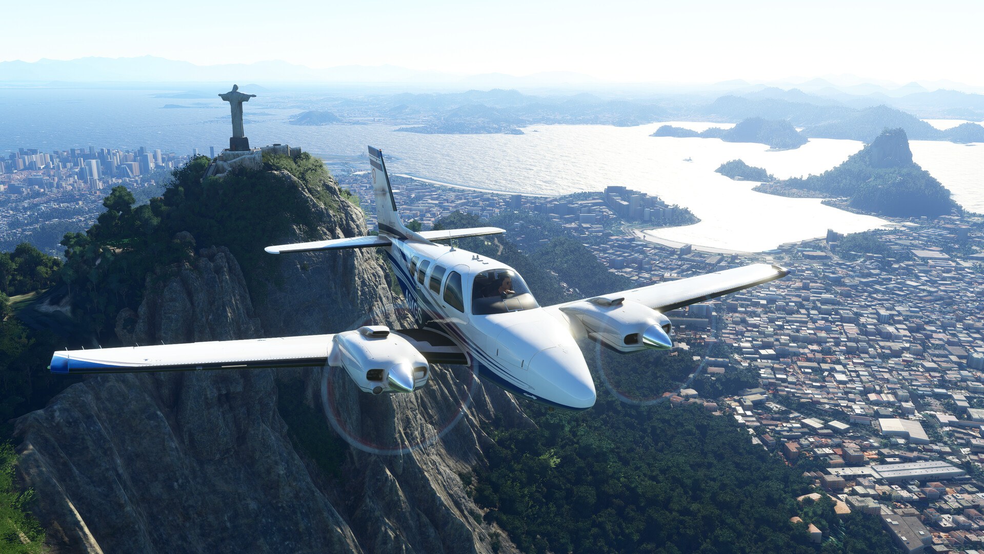 Microsoft Flight Simulator (2020) – Flug über Rio de Janeiro