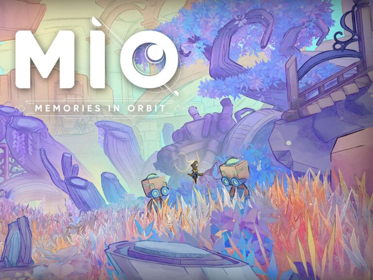 MIO: Memories in Orbit – Beitragsbild mit Logo
