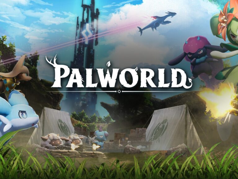 Palworld: Artikelbild mit Logo