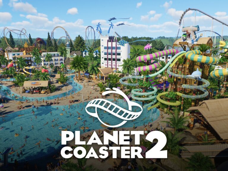 Planet Coaster 2: offizielles Artwork mit Logo