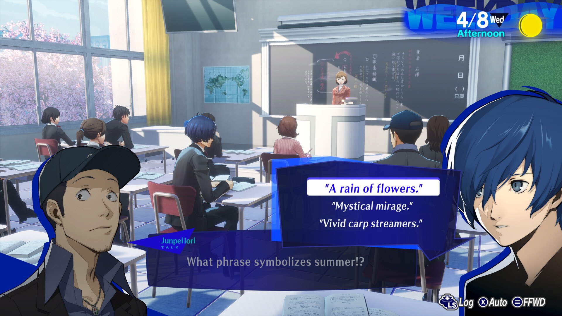 Persona 3 Reload – Unterricht in der Gekkoukan-Schule