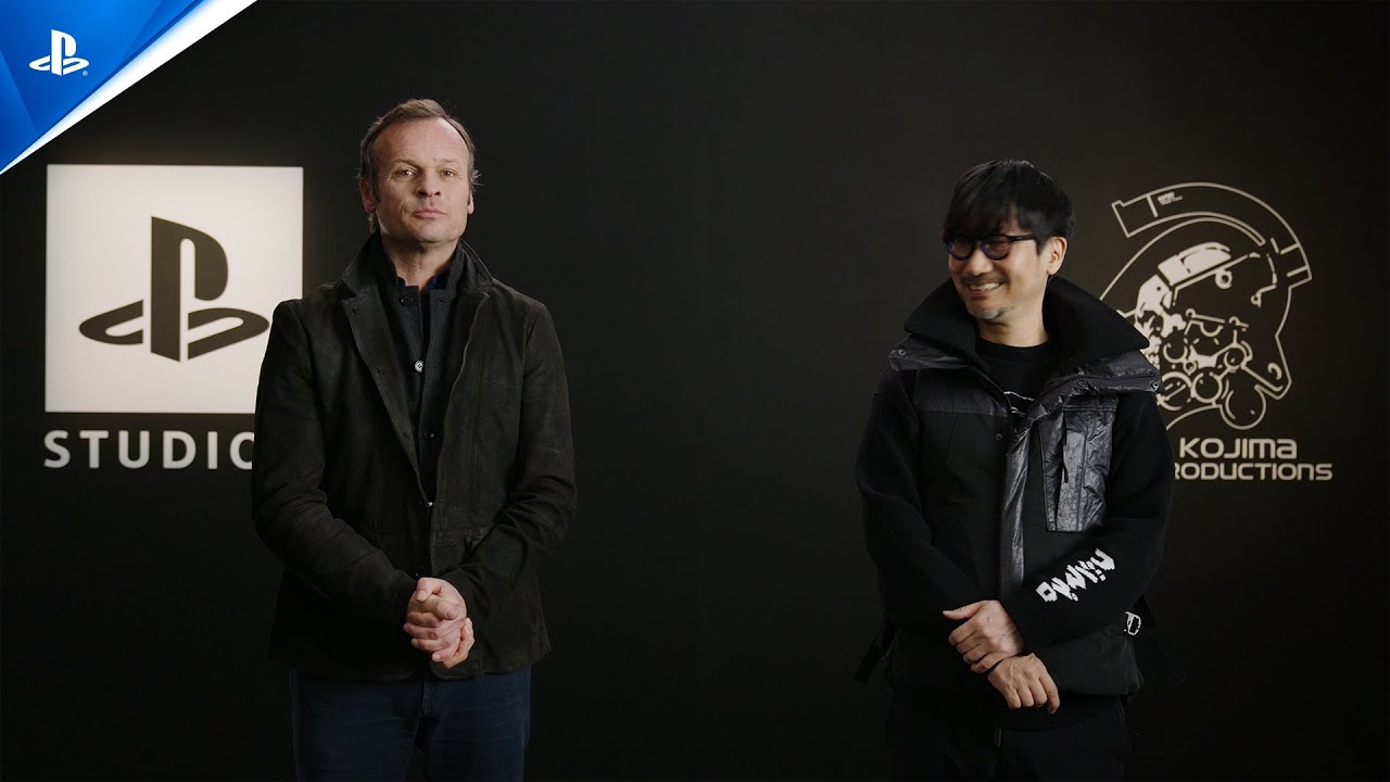 PHYSINT: Hermen Hulst und Hideo Kojima bei der Ankündigung 2024