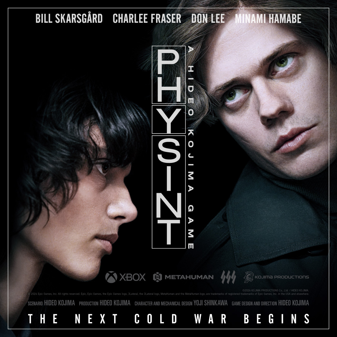 PHYSINT: Poster mit Bill Skarsgård und Charlee Fraser