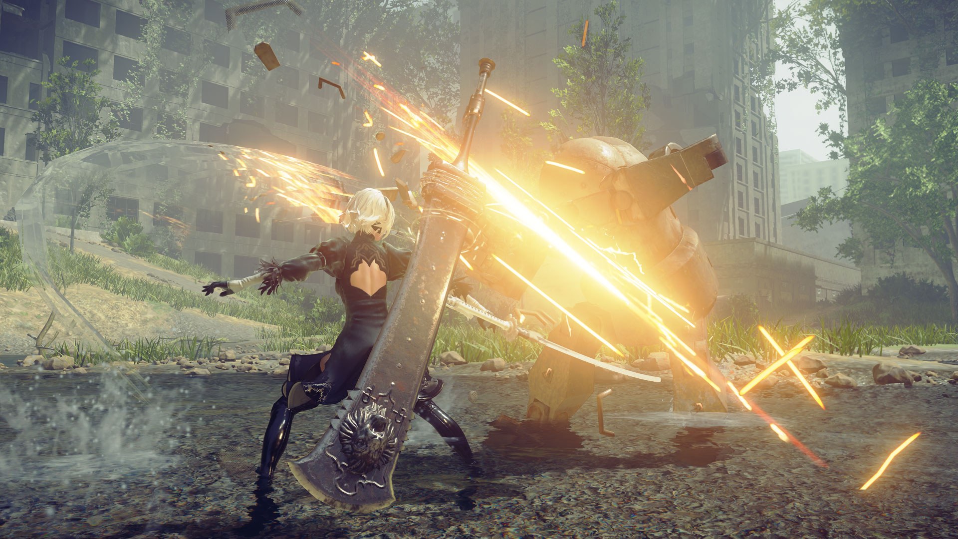 PlatinumGames – Szene aus NieR:Automata