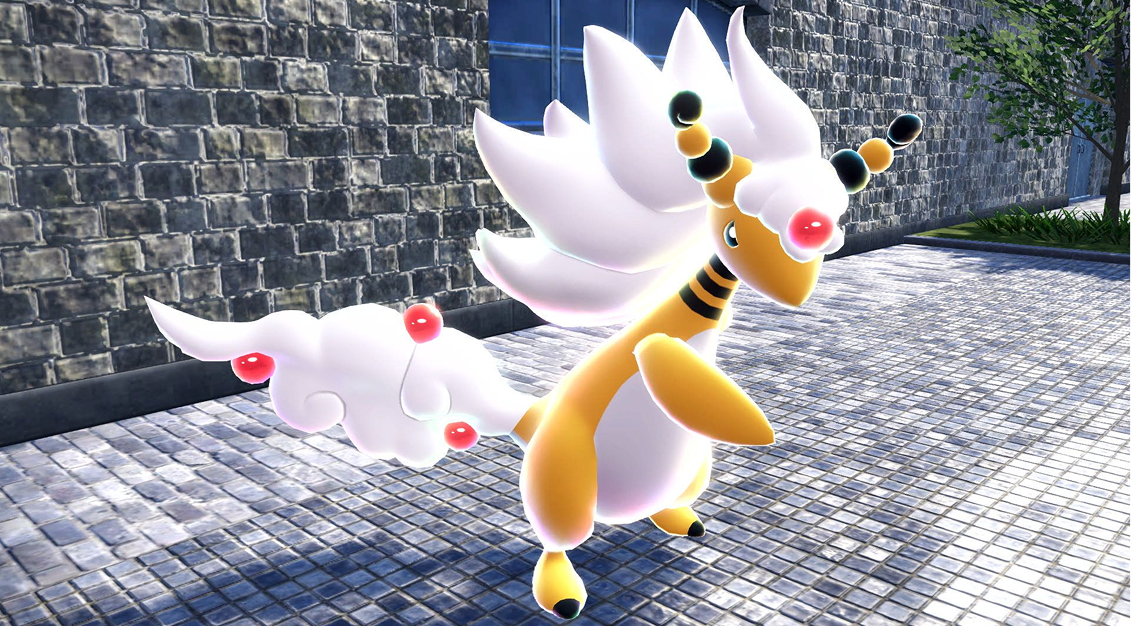 Pokémon-Legenden: Z-A – Mega-Ampharos im Kampf
