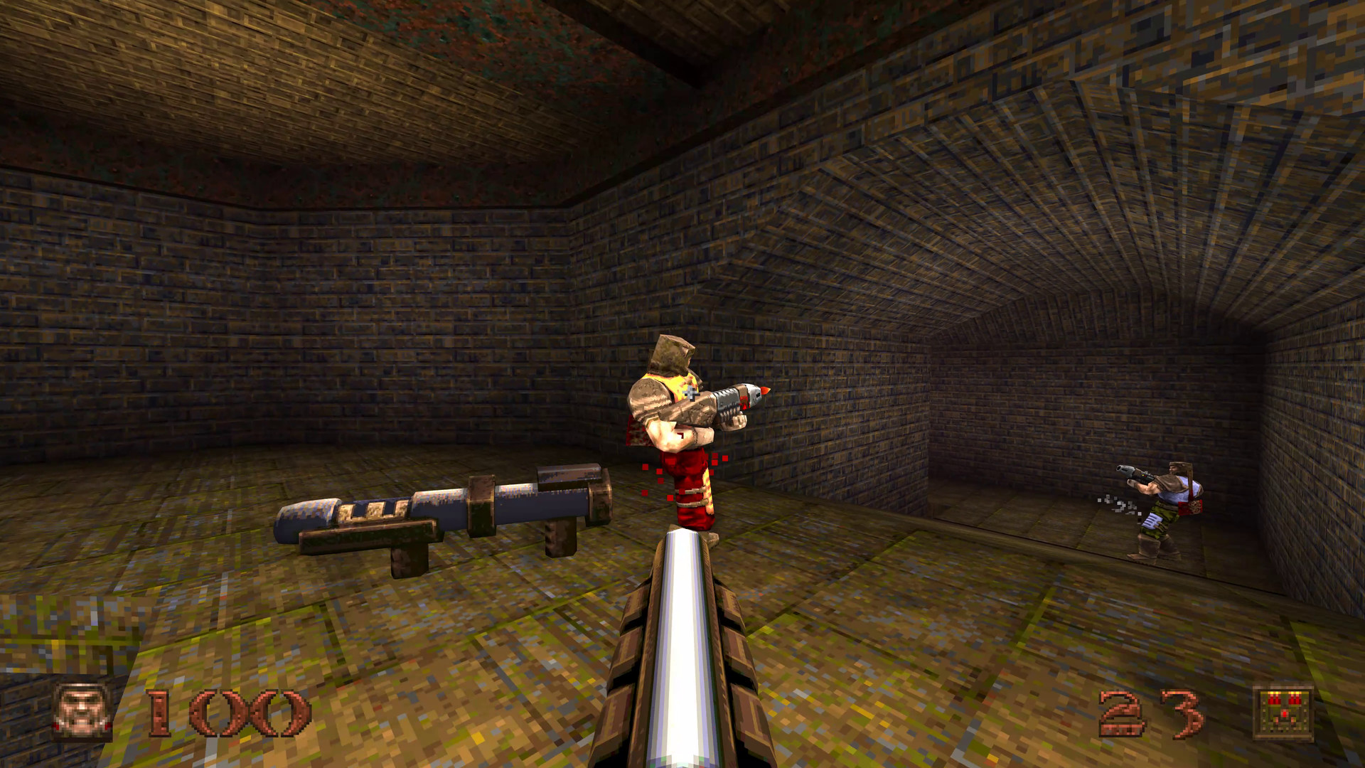 Quake – Kampf mit dem Raketenwerfer