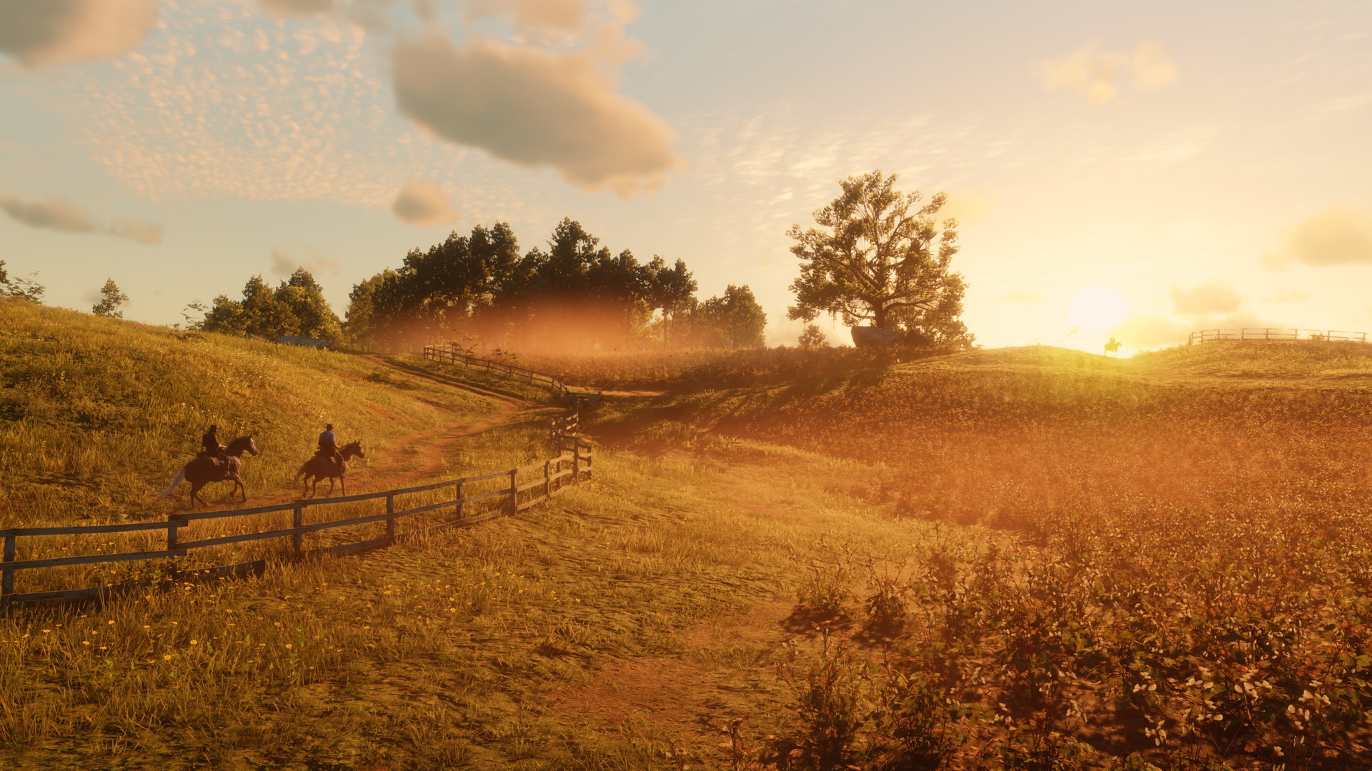 Red Dead Redemption 2 – Sonnenuntergang