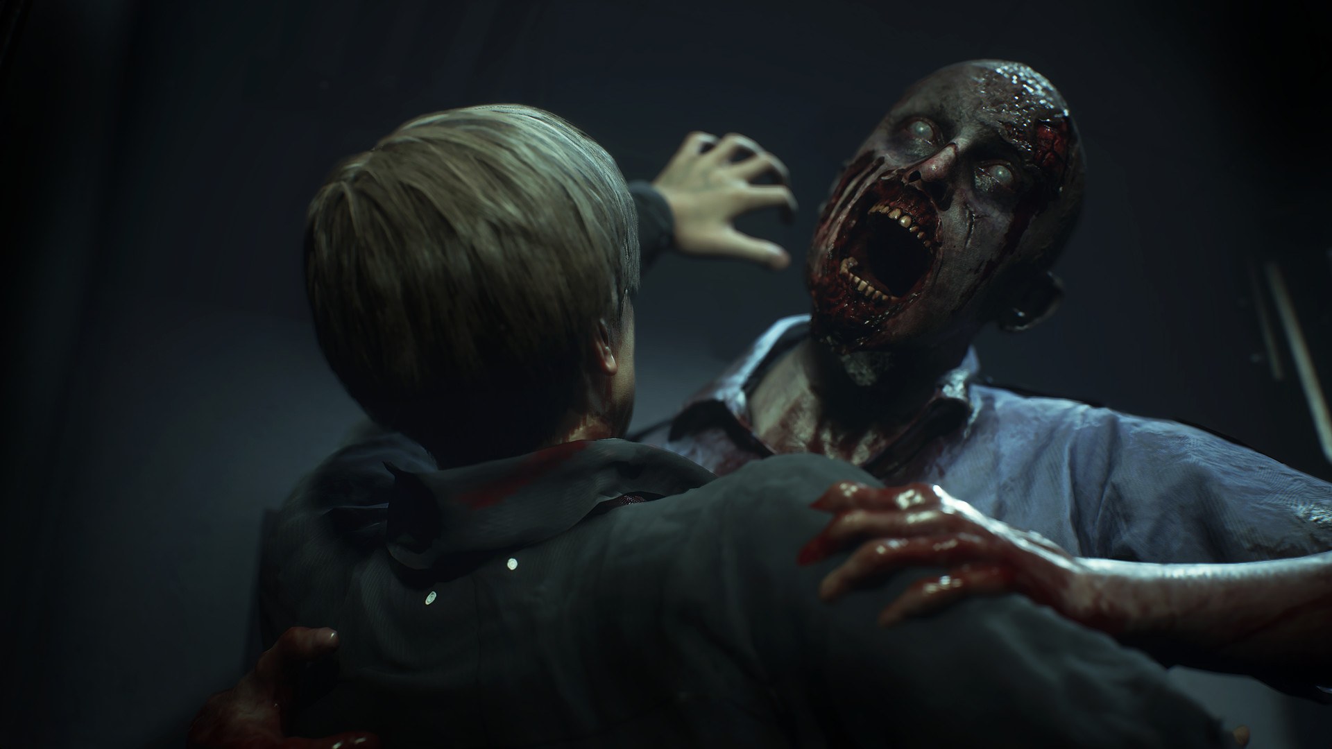 Resident Evil 2 – Zombie packt Leon