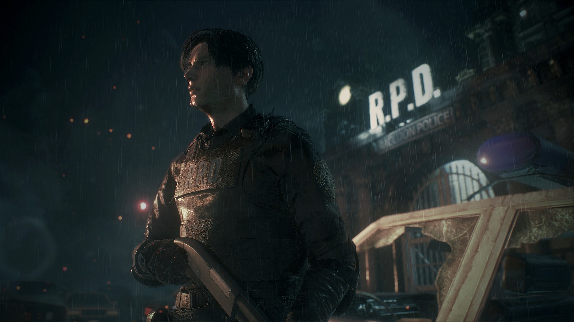 Resident Evil 2 – Leon vor dem R.P.D.