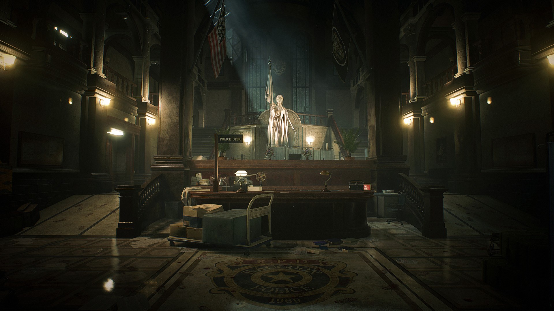 Resident Evil 2 – Halle des Polizeireviers