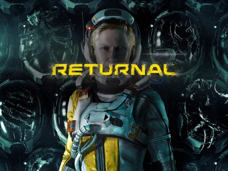 Returnal: Artikelbild mit Logo