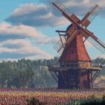 RoadCraft Foundations: Windmühlen auf der Karte Spring Renewal