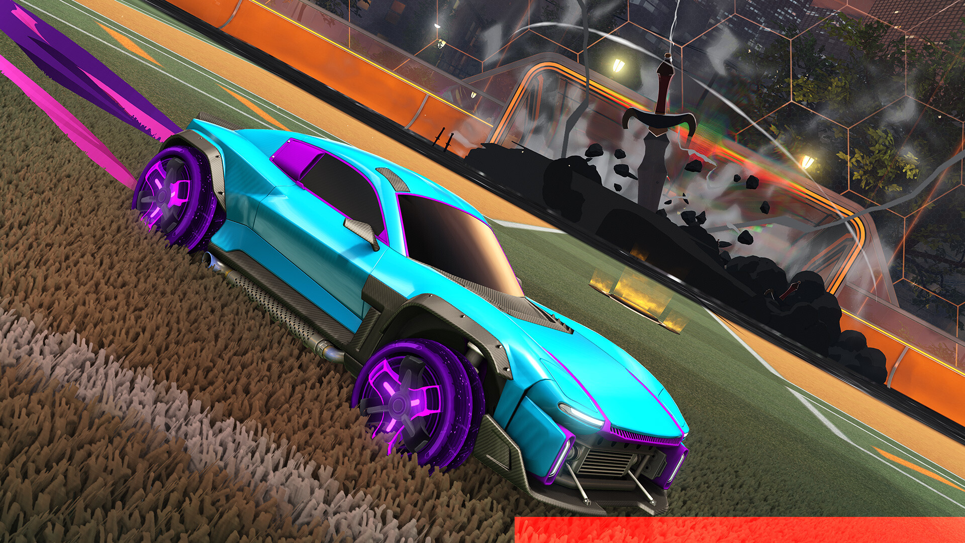 Rocket League – Team im Match