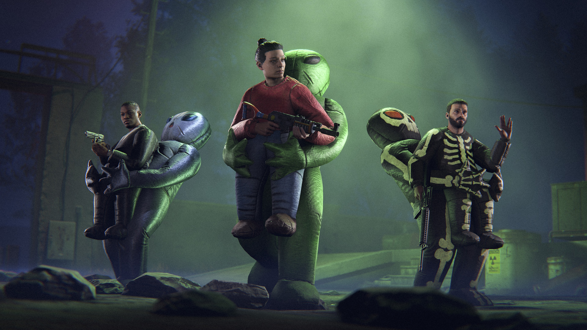 Rust Halloween 2026 – Aufblasbares Alien-Kostüm
