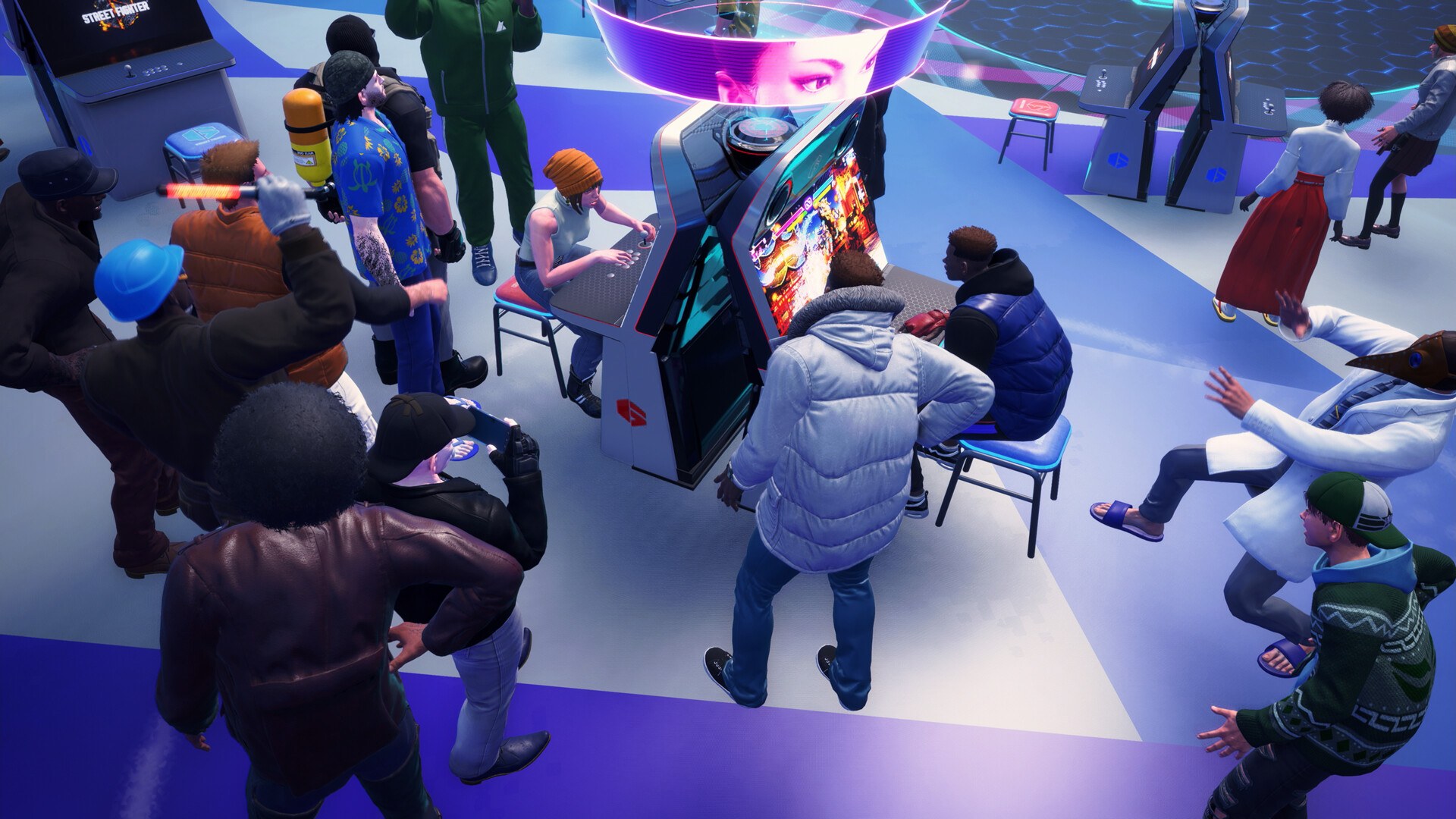 Street Fighter 6 – Avatare an Automaten im Battle Hub