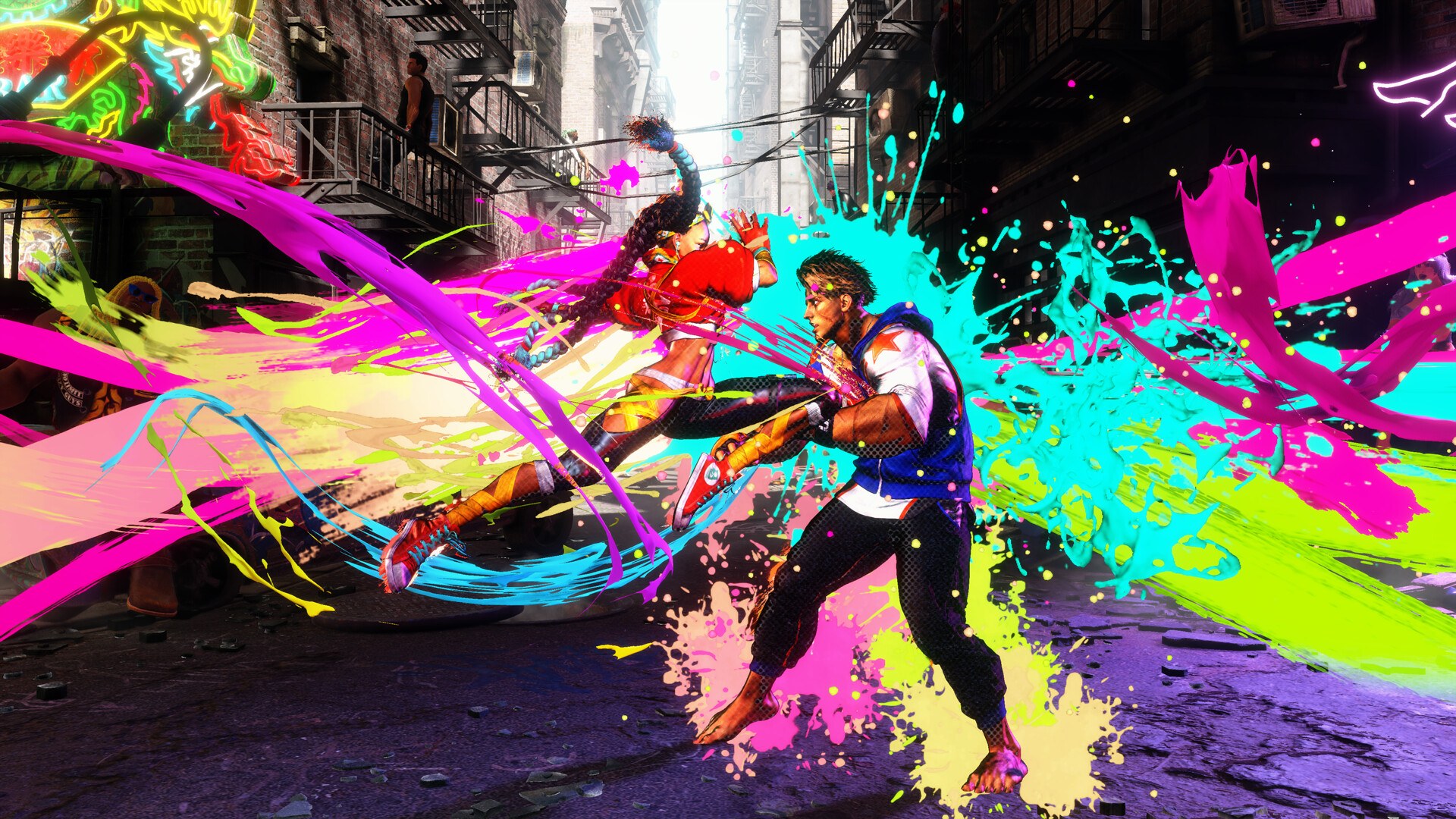 Street Fighter 6 – Farbenfroher Spezialangriff