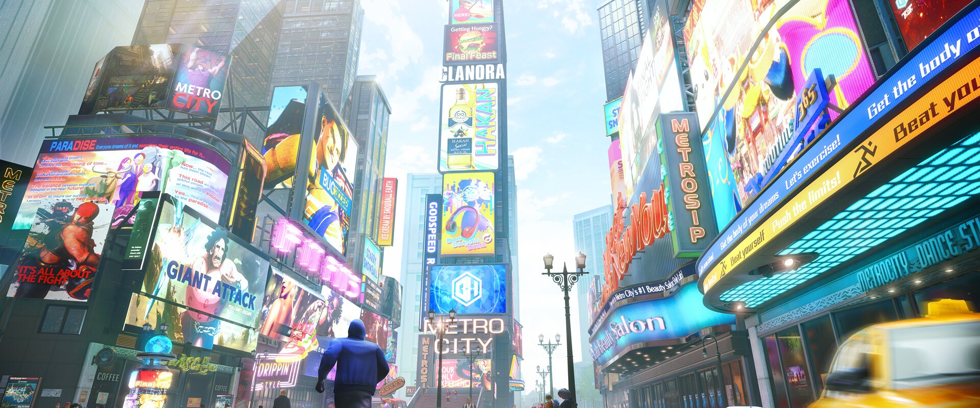 Street Fighter 6 – Metro City bei Tag