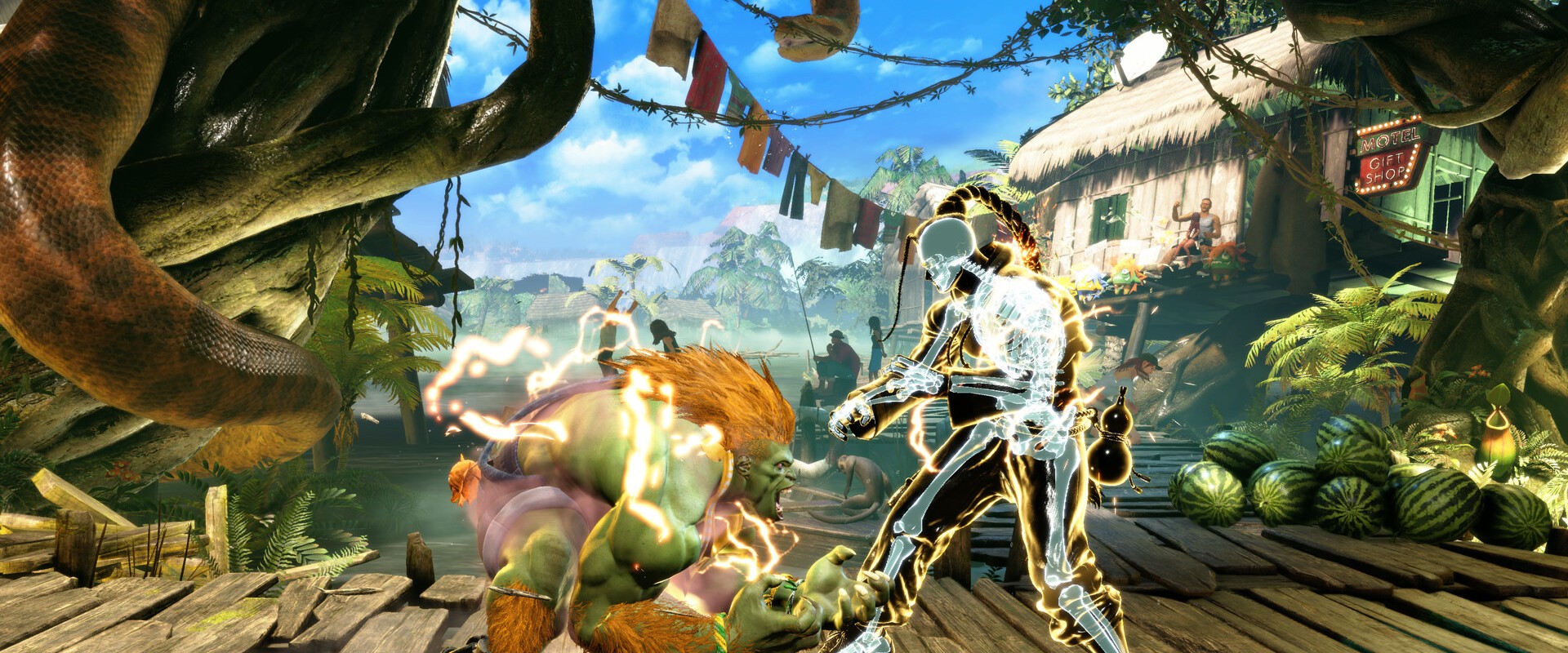 Street Fighter 6 – Kampf auf einer Dschungel-Stage