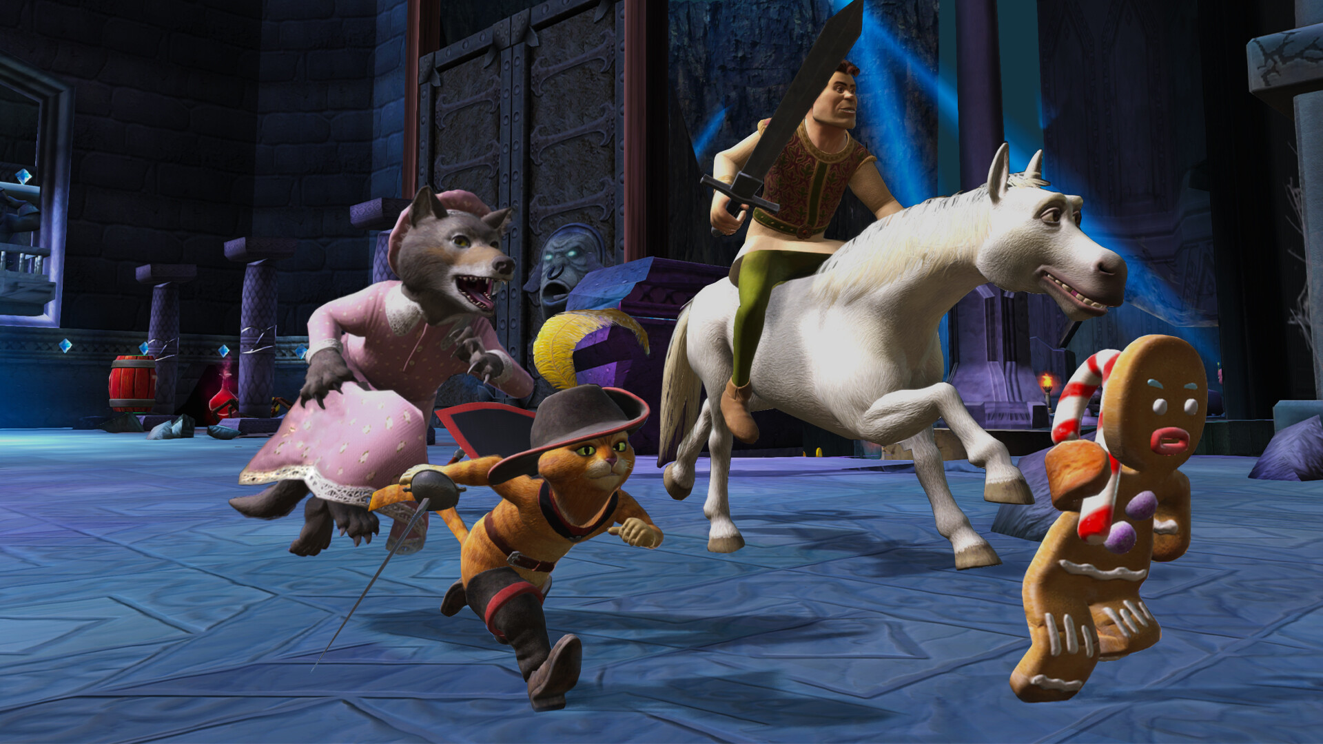 Shrek 2 Remastered: Der Gestiefelte Kater, Lebkuchenmann und Co. stürmen los
