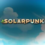 Solarpunk: offizielles Artwork mit offiziellem Logo