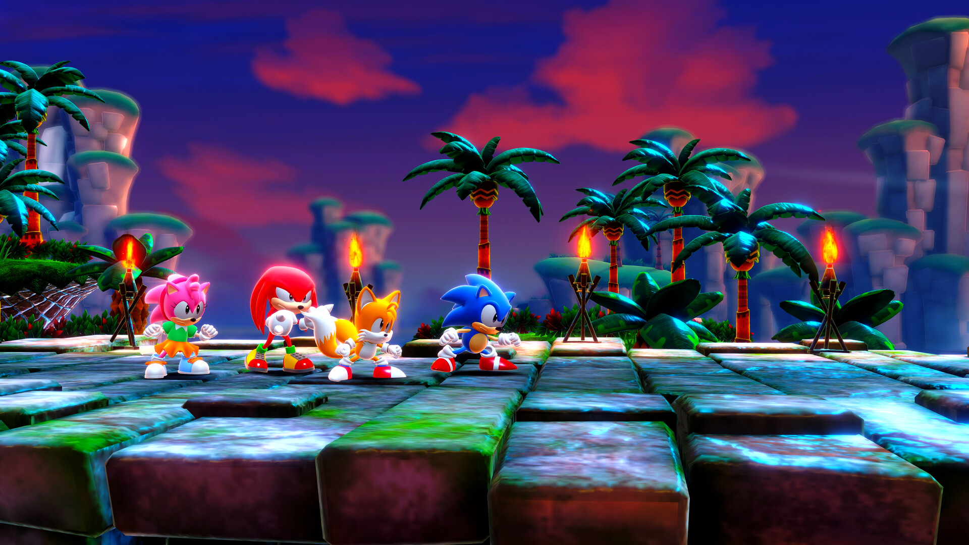 Sonic Superstars – Vier Helden in einer karierten Arena