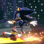 Sonic X Shadow Generations – Shadow rast durch eine nächtliche Stadt