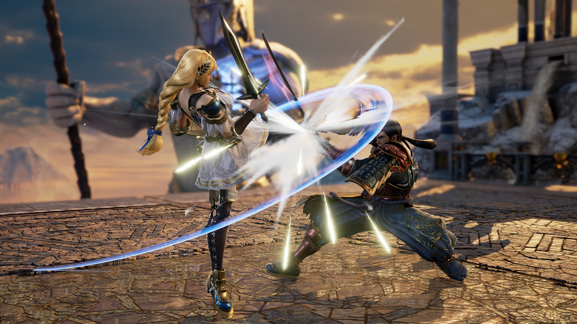 Soulcalibur VI – Mitsurugi gegen Nightmare