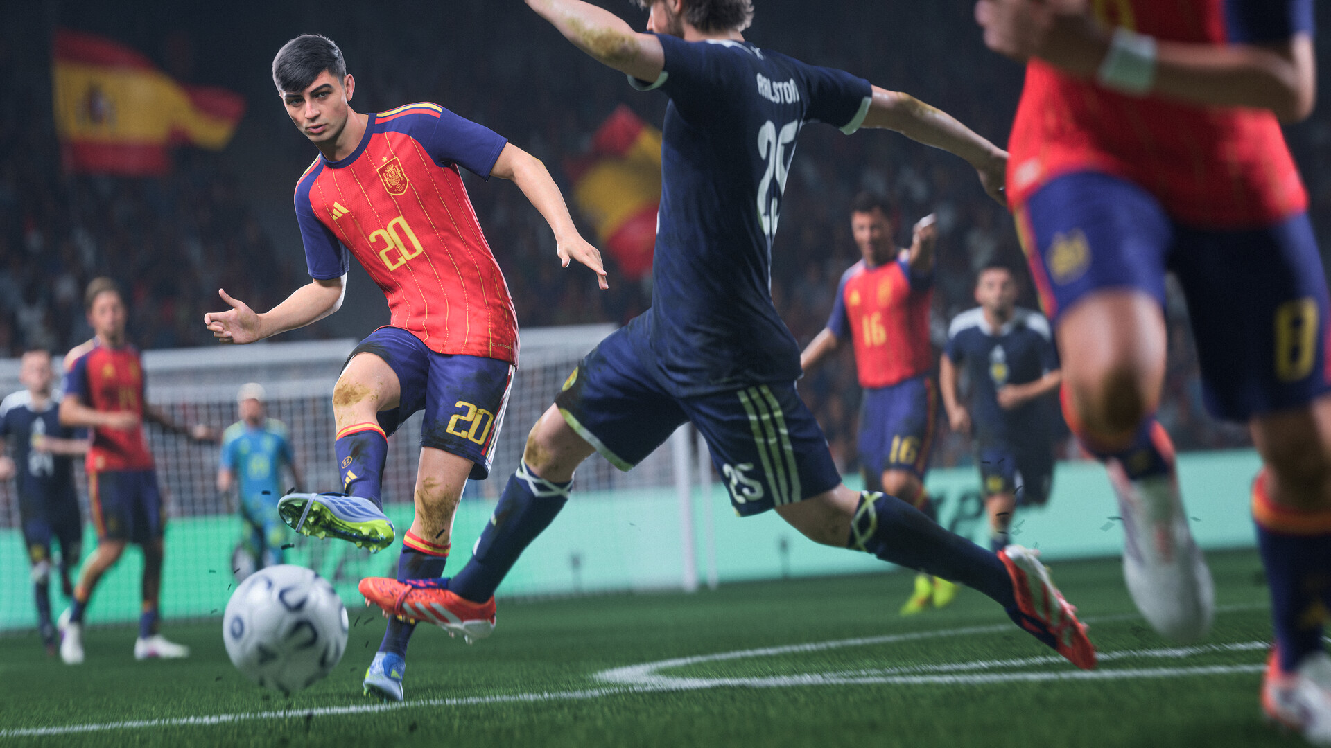 EA SPORTS FC 27: Spanisches Nationalteam im Angriff