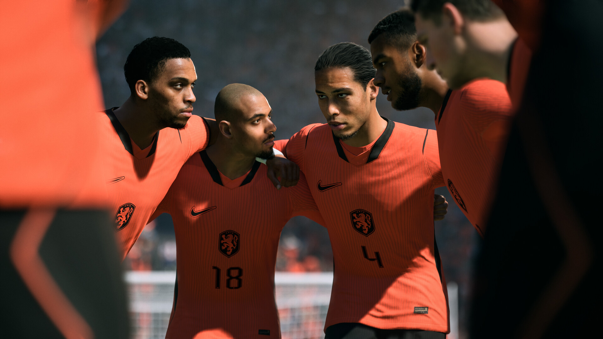 EA SPORTS FC 26: Niederländisches Team im Kreis