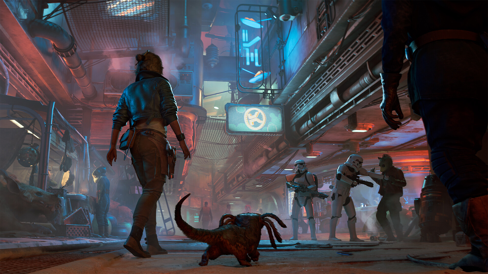 Star Wars Outlaws – Kay mit Nix in einer Neonstadt mit Sturmtruppen