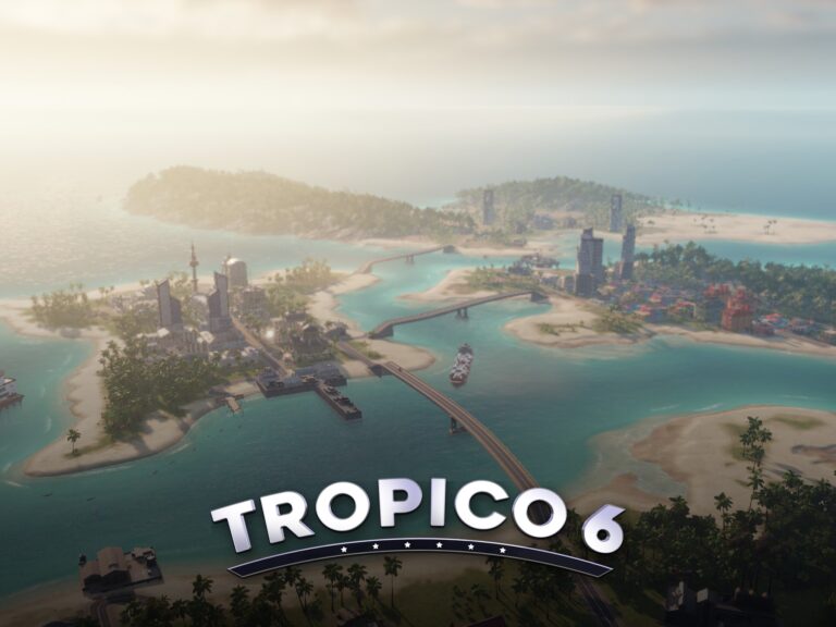 Tropico 6: offizielles Artwork mit Logo