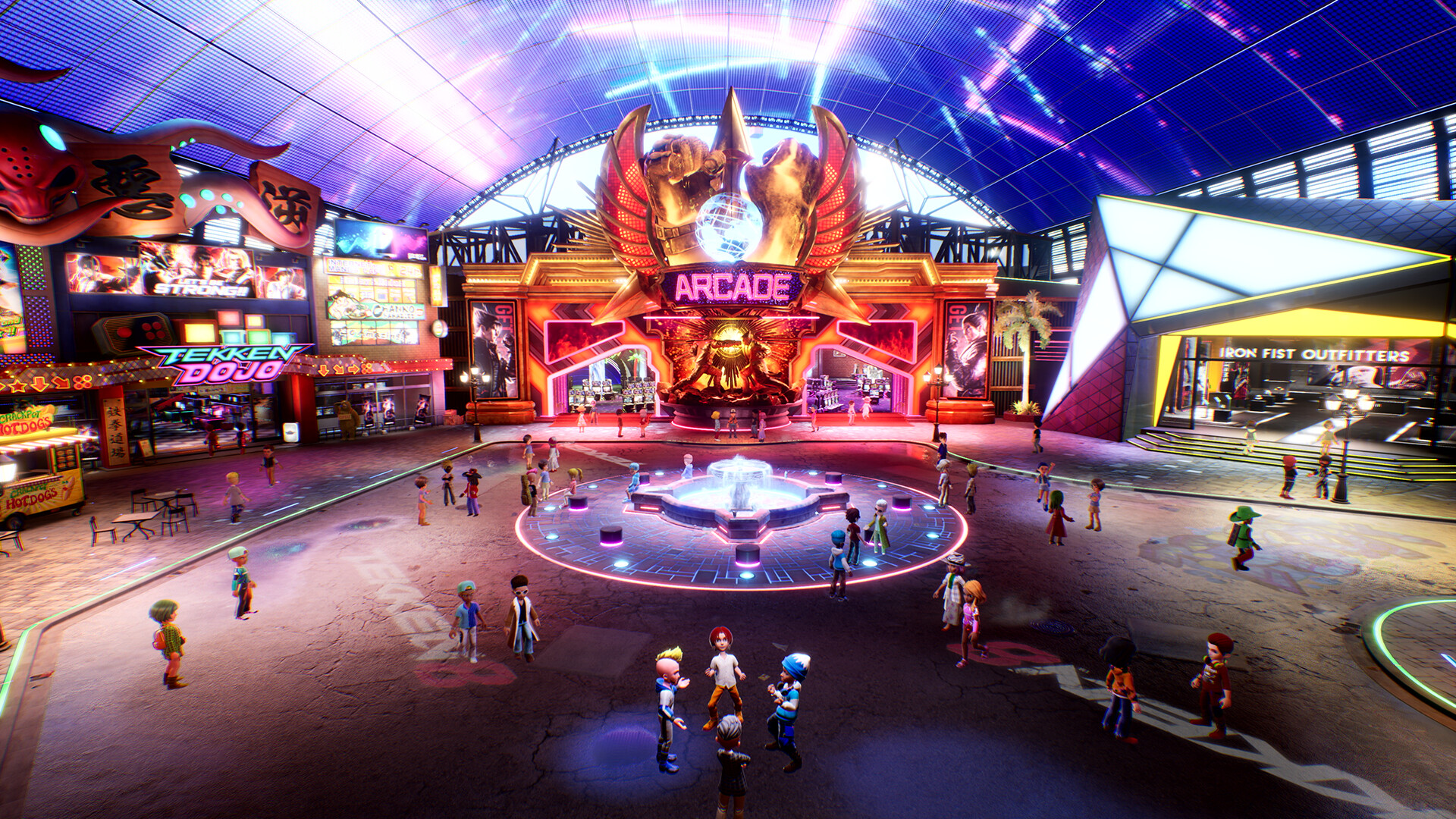 Tekken 8 – In der Arcade-Quest-Spielhalle trefft ihr andere Spieler aus aller Welt