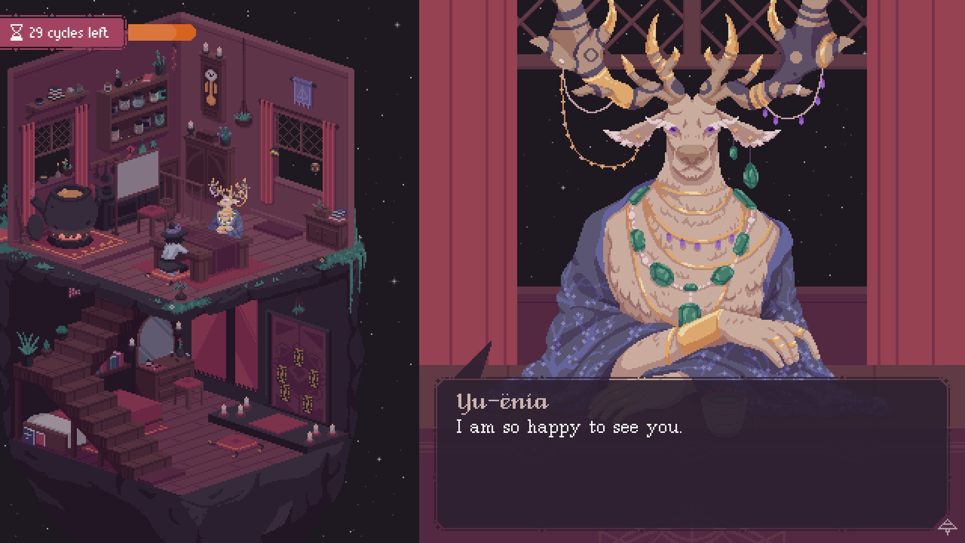 The Cosmic Wheel Sisterhood – Hexe mit Geweih