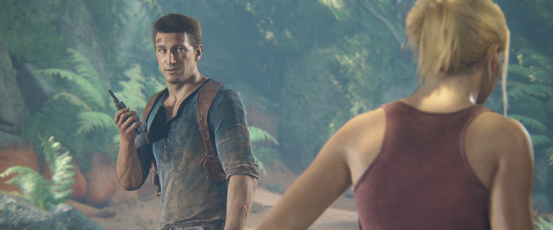Uncharted 4 – Nathan und Elena im Dschungel