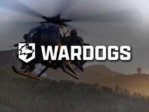 Wardogs: Spielszene mit offiziellem Logo