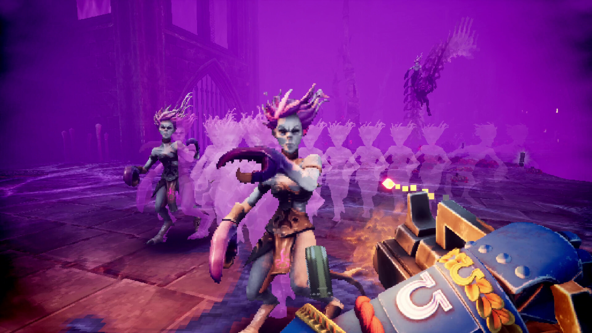 Warhammer 40.000: Boltgun 2 – Dämonetten in violettem Warp-Licht
