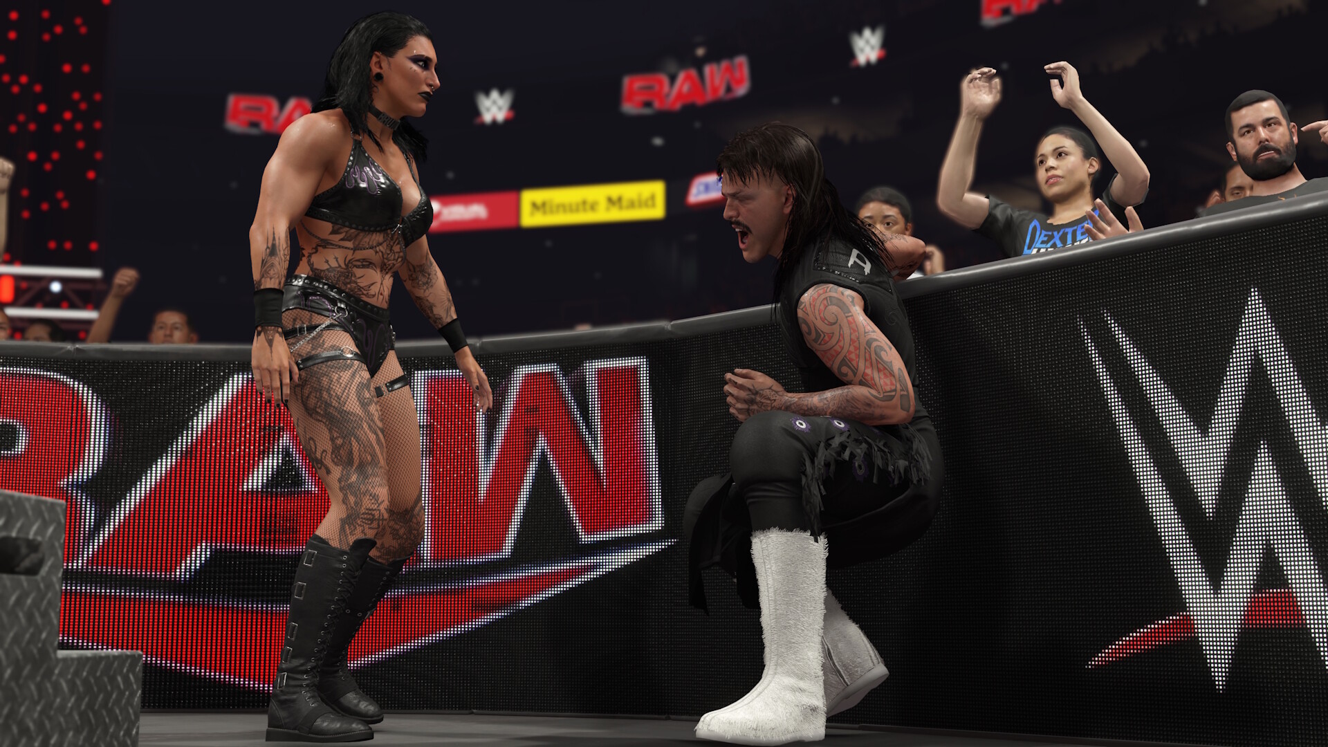 WWE 2K25 – Rhea Ripley bei RAW
