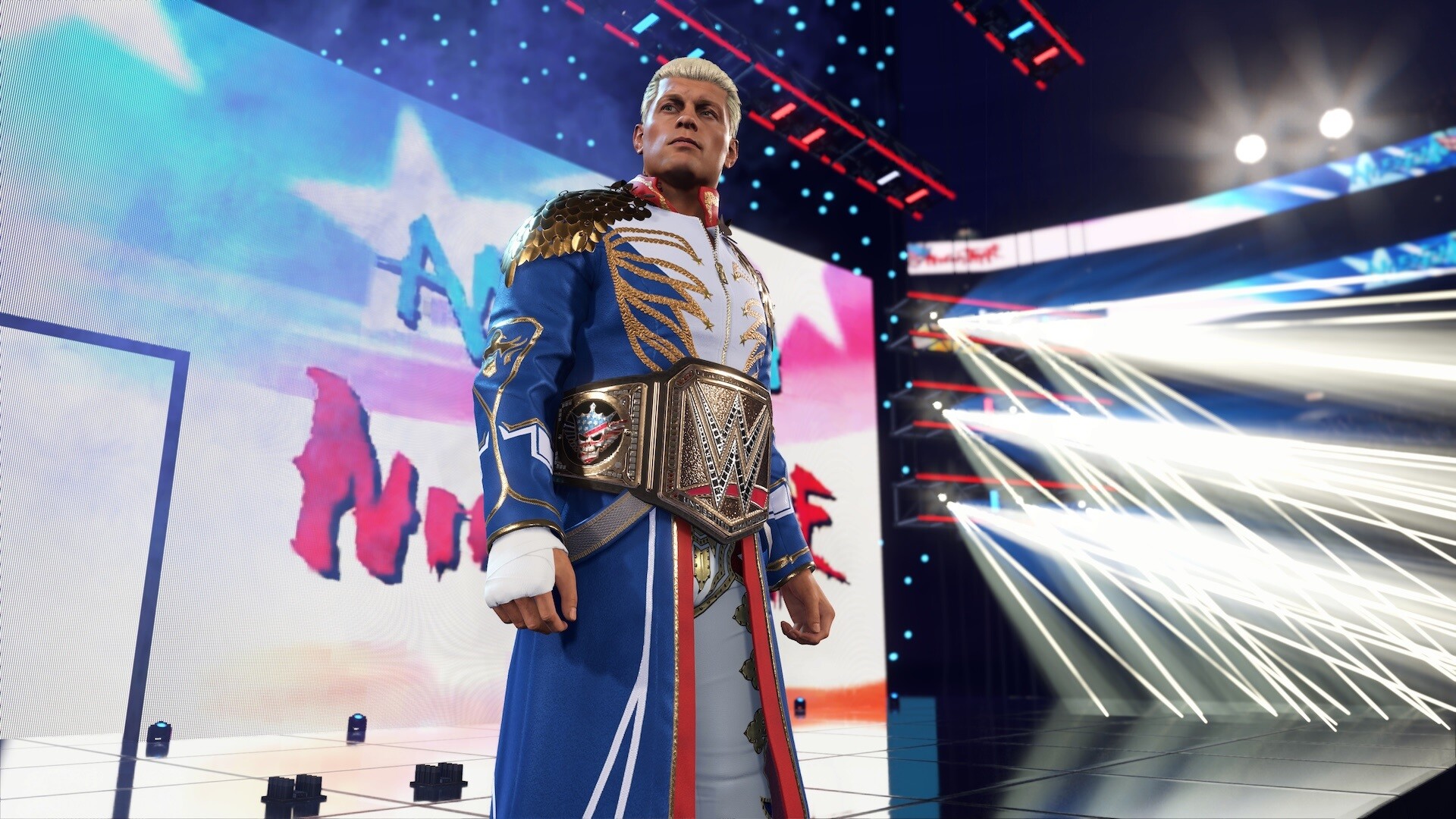 WWE 2K25 – Einzug von Cody Rhodes